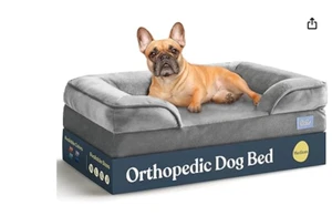 Sofa Dog Bed - Ultra Comfortable Dog Beds for Medium Dogs - Breathable & Waterp - Picture 1 of 3