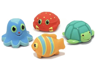 Melissa & Doug Sunny Patch Seaside Sidekicks SQUIRTERS apretar y chorrear NUEVO Foto 1 de 4