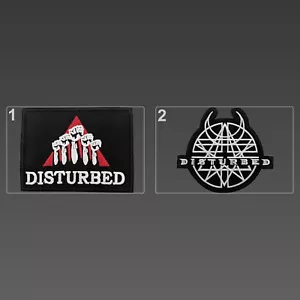 Disturbed Patch, Disturbed Bügelbild Stickband Aufnäher - Bild 1 von 5
