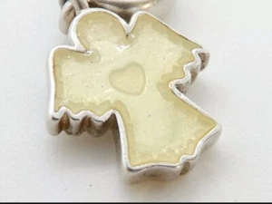 AUTHENTISCHER PANDORA Schneeengel, Silber Emaille - Bild 1 von 8