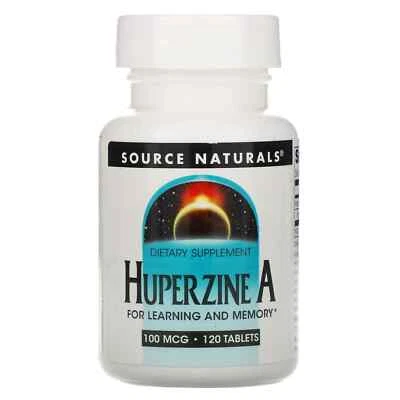 Source Naturals Huperzin A 100mcg 120 Tabletten - Bild 1 von 3