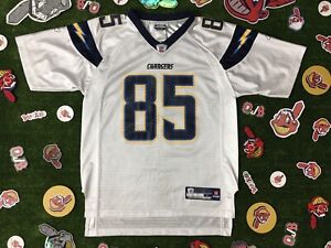 Reebok Antonio Gates San Diego Chargers Football Jersey Youth Size Large