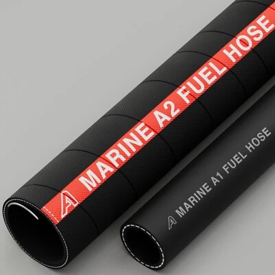 MARINE GRADE ISO7840 FUEL OIL HOSE Petrol Diesel Pipe Tube Outboard Motor Engine - Image 1 of 4