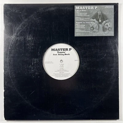 MASTER P w/Young Buck “Yappin’ / I Need Dubs” LP/12” Single Koch (EX) Promo - Image 1 of 4