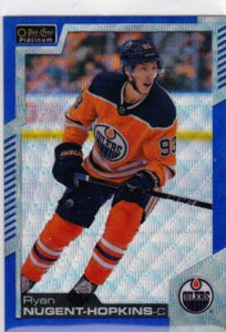 2020-21 O-Pee-Chee OPC Hockey Platinum Blue Surge #136 Ryan Nugent-Hopkins