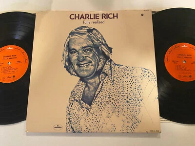 CHARLIE RICH 2LP FULLY REALIZED 1974 MERCURY SRM-2-7505 1ST PRESS PITMAN - Image 1 of 4
