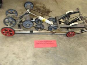 1989 YAMAHA PHAZER PZ480E DELUXE rear suspension rails skid skidframe shocks - Picture 1 of 19