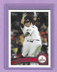 JOSE ALTUVE 2011 TOPPS UPDATE RC #US132 ASTROS