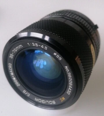  SOLIGOR C/D Zoom 35-70mm 3,5-4,5  Objektiv - Bild 1 von 4
