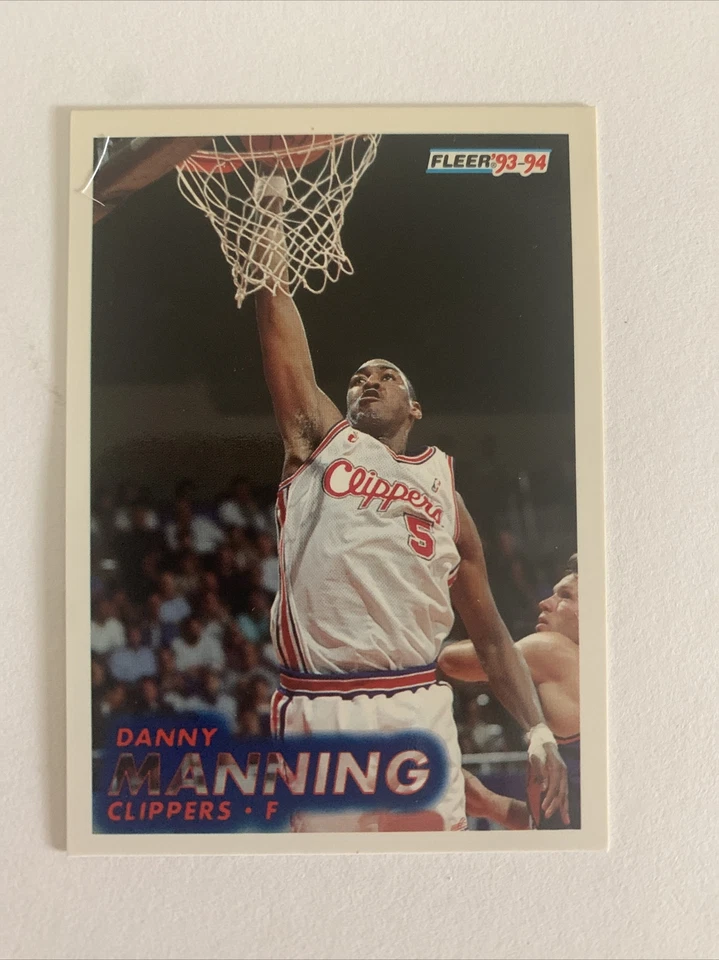 Danny Manning #93 1993-94 Fleer Clippers Foto 1 de 3