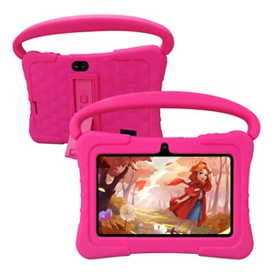 PRITOM 7 inch Kids Tablet PC Android Education 32GB Pad Dual Camera Quad Core - Picture 1 of 7