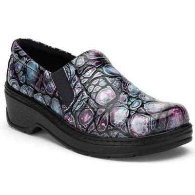 KLOGS Zapatos Nápoles Multi Croco Charol Ortopédico Cuero Multicolor Professsnl Enfermera Foto 1 de 4