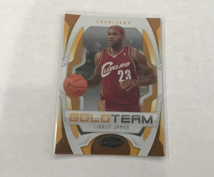 2009-10 Panini Certified Gold Team /500 Lebron James Cavs Panini 1st Year Mint - Picture 1 of 3