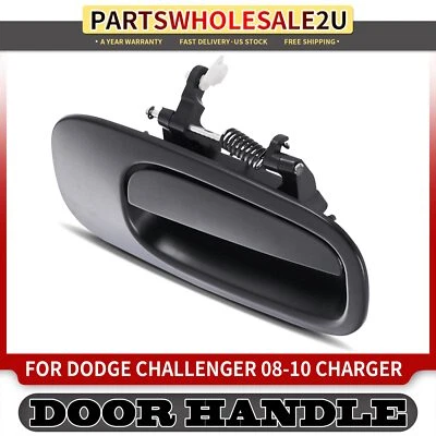 Manija de puerta exterior negra para pasajero delantero para Dodge Challenger 2008 2009-2010 Foto 1 de 4