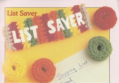 Life Saver Magnetic List Holder  - 1-1/2" x 5" - Worsted - Crochet Pattern ONLY - Image 1 of 2