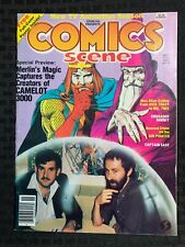 1982 COMICS SCENE Magazine #6 FN 6.0 Brian Bolland Camelot 3000 Poster