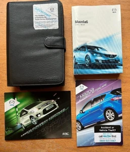 08-12 MAZDA 6 OWNERS HANDBOOK MANUAL & WALLET PACK Print 2008 - Picture 1 of 11