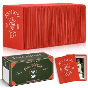 110 Pack Ding Defend Trading Card Mailing Protectors - Diamond Hand Card Slab - Picture 1 of 11