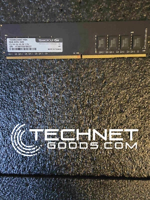 TeamGroup 1x8GB DDR4 2400MHz (TED48G1400C1) - TESTED - Image 1 of 2