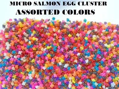 STAFFS FISHING LURES MICRO SALMON EGG CLUSTER Assorted Colors Soft Plastic Fishing Lure Bait Crappie