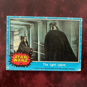 1977 Topps STAR WARS Blue Set THE LIGHT SABRE #45* - VG-EX - Picture 1 of 2