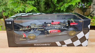 Lotus F1 Team E21 Kimi Räikkönen Showcar 2013 1:18 Minichamps - Bild 1 von 4
