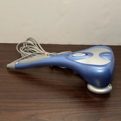 Masajeador corporal portátil HoMEDICS acción de onda calor y ambiente WV-50H azul relajante Foto 1 de 4