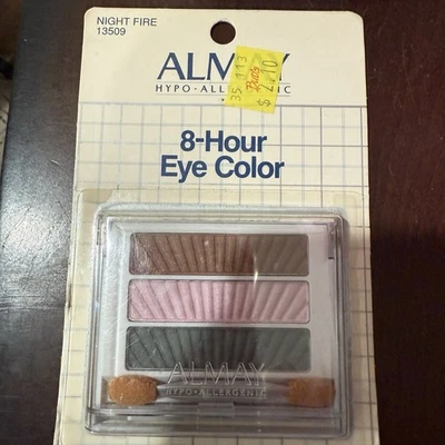 Almay 8-Hour Eye Color Night Fire 13509  EyeShadow Palette NOS VTG Rare Pink - Image 1 of 2