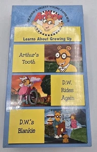 Arthur Learns About Growing Up Readers Digest Young Families VHS 2002 RARE VTG - Imagen 1 de 7