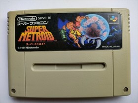 Super Metroid Nintendo Super Famicom SFC CLEANED & TESTED Works