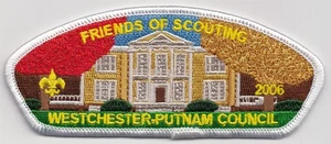 CSP - WESTCHESTER PUTNAM COUNCIL - SA-10 - 2006 FOS - $150 DON. - Bild 1 von 1