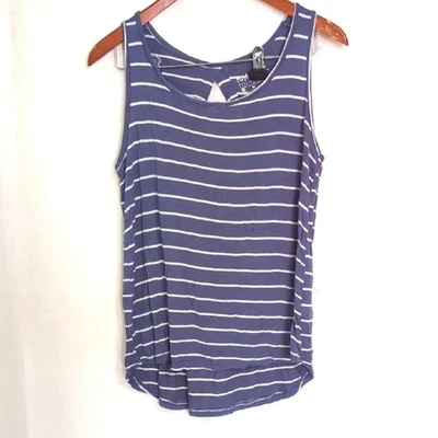 Camiseta sin mangas Marc New York Performance azul blanco a rayas talla mediana Foto 1 de 4