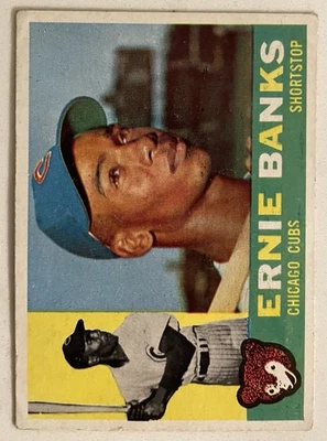 Ernie Banks 1960 Topps #10 Foto 1 de 2