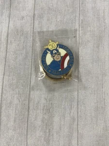 MARVEL Captain America 50th Anniversary Limited Edition Keychain Sealed - Picture 1 of 3