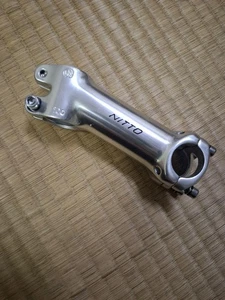 NITTO aluminum stem silver 100 - Picture 1 of 4