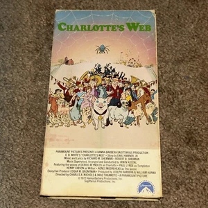 Charlottes Web (VHS, 1972) Paramount Pictures: A Hanna Barbera Production - Picture 1 of 9