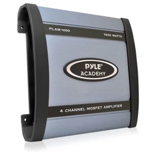 Pyle 1600 Watts 4 Channel Bridgeable Amplifier - Picture 1 of 3