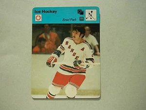 1977 1977/79 SPORTSCASTER NHL HOCKEY PHOTO BRAD PARK NEW YORK RANGERS NICE!! - Picture 1 of 2