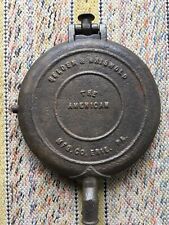 Griswold, Seldon & Griswold, The American No.9, 9 & 10, Waffle Maker, Circa 1880