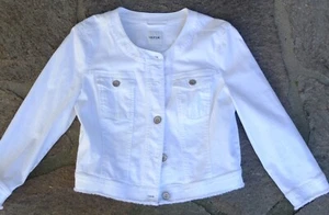 19. Neuwertige Jeansjacke Jacke von Taifun by G.W. Gr. 38 - Maße im Text - Bild 1 von 8