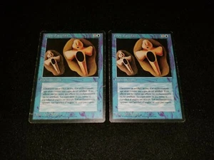 MTG 1x Revised blue rare HP French FBB Copy Artifact - Reserved List - Picture 1 of 2