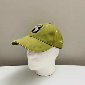 US Military Airborne Logo Olive Men's Fitted Baseball Hat Cap Olive Green OSFA - Picture 1 of 9