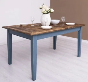 Landhaus Esstisch ausziehbar 160/220 x 90 cm Küchen Esszimmer Wohnzimmer - Bild 1 von 17