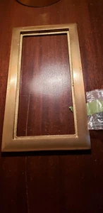 Hubbell Wiring Systems SB3085 Brass Rectangular Carpet Flange Floor Box - Picture 1 of 2