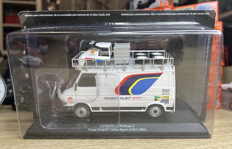 Citroën C35 Phase 2 Team Peugeot Talbot Sport 1983-1986 1/43ème Altaya - Photo 1/1