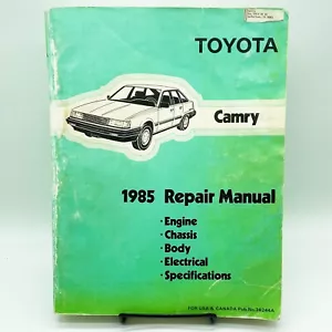 Toyota Camry 1985 Repair Manual inc Wiring Diagrams Pub #36244A SV11 CV10 Series - Picture 1 of 12