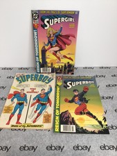 Lot of 3 SUPERBOY Feb 1994 SUPERBOY March 1965 SUPERGIRL Feb 1994 Comic Books
