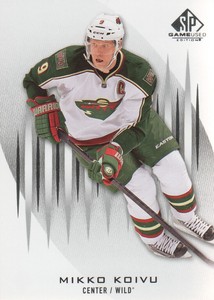 2013-14 SP Game Used Hockey #53 Mikko Koivu