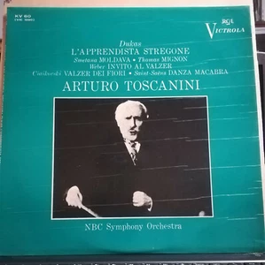 AURTURO TOSCANINI DUKAS MIGNON SAINT-SAENZ WEBER SMETANA CIAIKOVSKI LP 33 GIRI - Picture 1 of 9