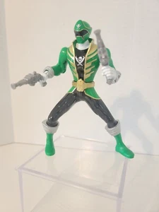 POWER RANGERS SUPER MEGAFORCE GREEN RANGER DOBLE ACCIÓN DE BATALLA ACCIÓN 6,5" - Imagen 1 de 2